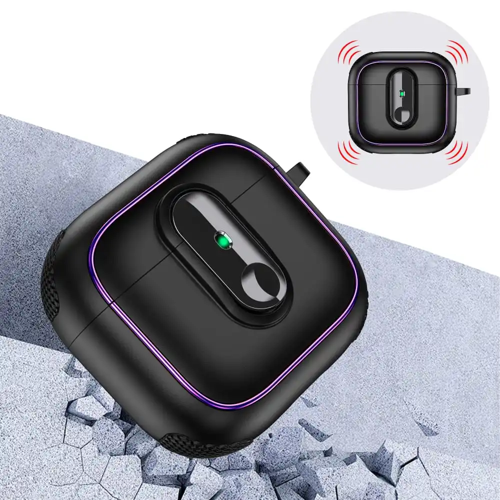 Ins Creative Colorblock Armor Lock Earphone Case for AirPods 1 2 3 Pro 2rd 4 ANC Hot Sale Cool Drop-resistant Protective Cover