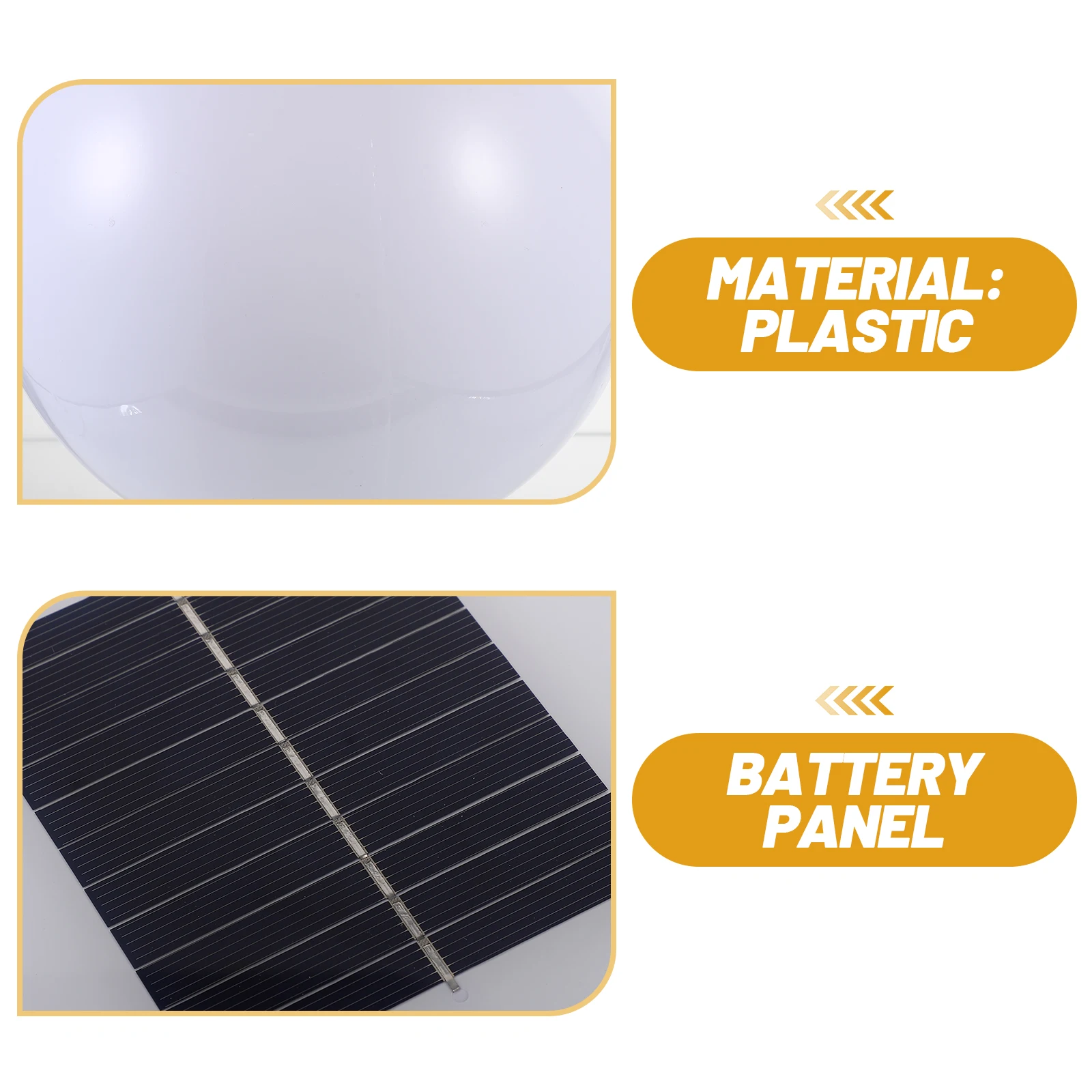

Solar Post Lamp Outdoor Waterproof Ball Shaped Light Yard Wall Lights LED Decorative Walkway Fence Solar Power Stigma Light