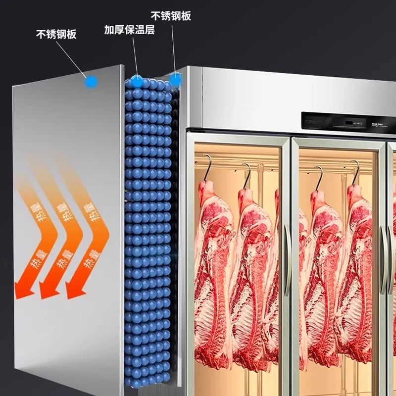 Vertical Refrigerated Display Cabinet Ripe Cabinet Single and Double Door Fresh-keeping Cabinet