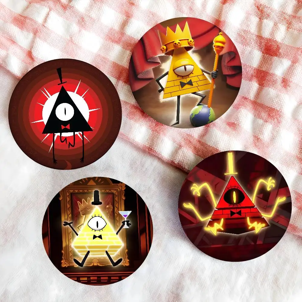 الكرتون B-Bill التشفير 58 مللي متر لطيف أنيمي الشكل أيقونة شارة اليدوية صفيح بروش لحقيبة الظهر الملابس الصدر حلية الهدايا