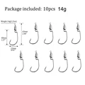 10pcs 14g