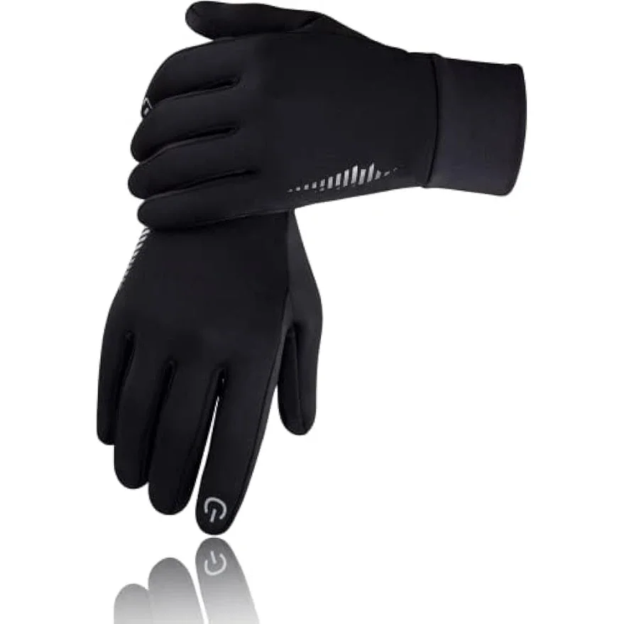 Winter Warm Gloves Women Men Cycling Gloves with Touch Screen, Perfect for Running, Driving, Hiking, Walking, Working,