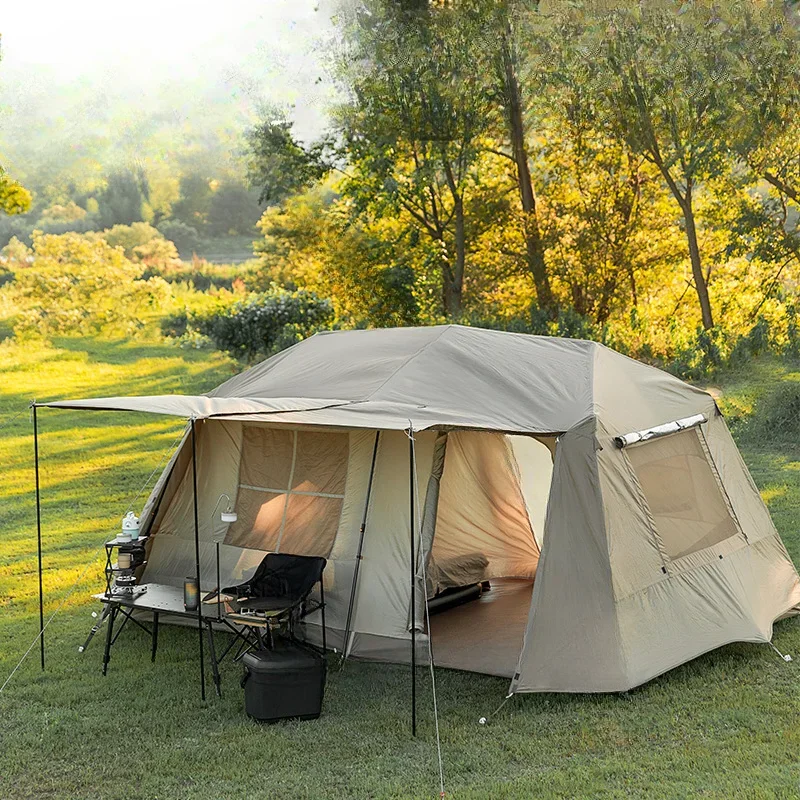 Automatic tent outdoor camping camping ridge cloud castle tent camp canopy shelter