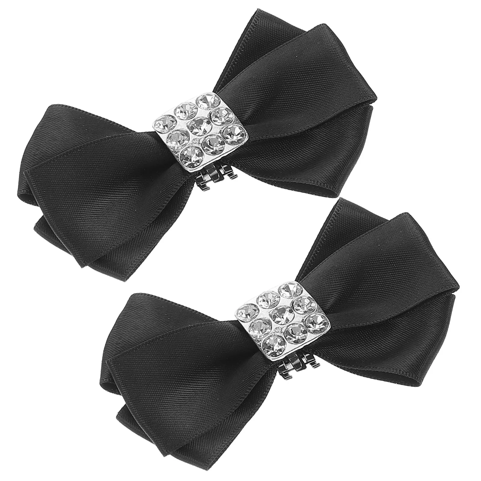 

High Heels Accessories Removable Bowknot Clips Women Zinc Alloy Shoe Buckle Bridal Clips Dinner Party Wedding Shoe Decorations