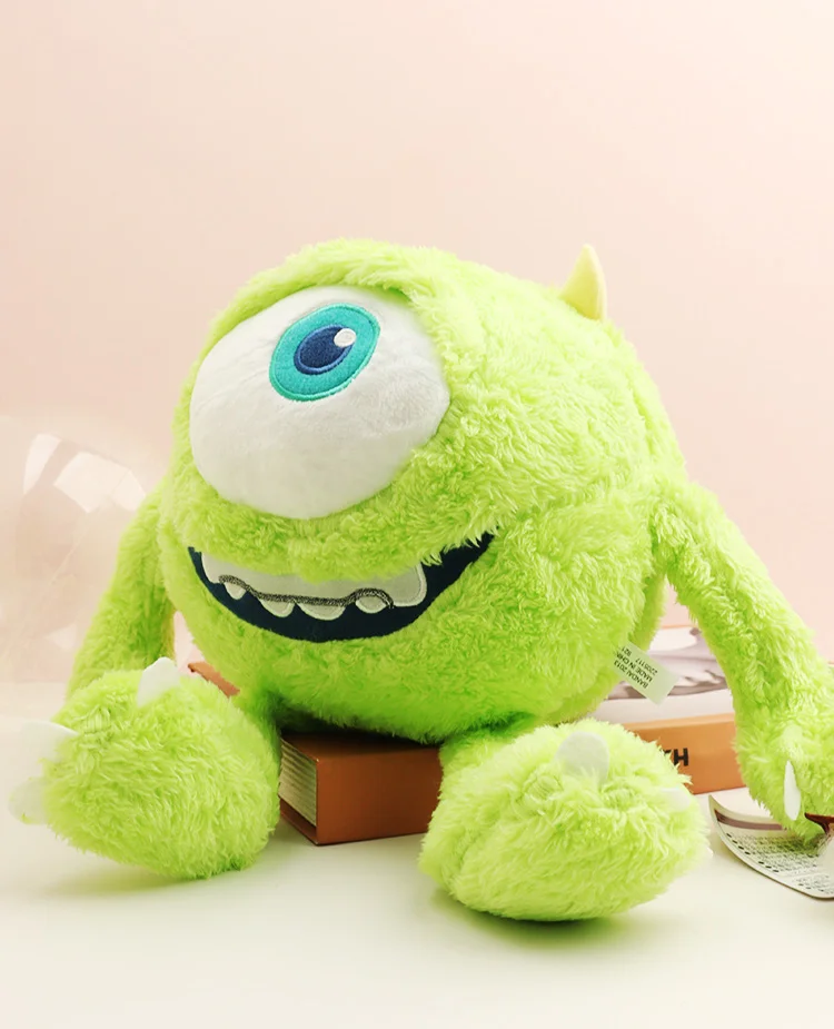 Cartoon Pixar Kawaii Plüschtiere Monsters Inc. Sullivan Familie Mike Wazowski Spielzeugset für Jungen Mädchen Niedliche Film-Stofftiere Neu – Detail 9