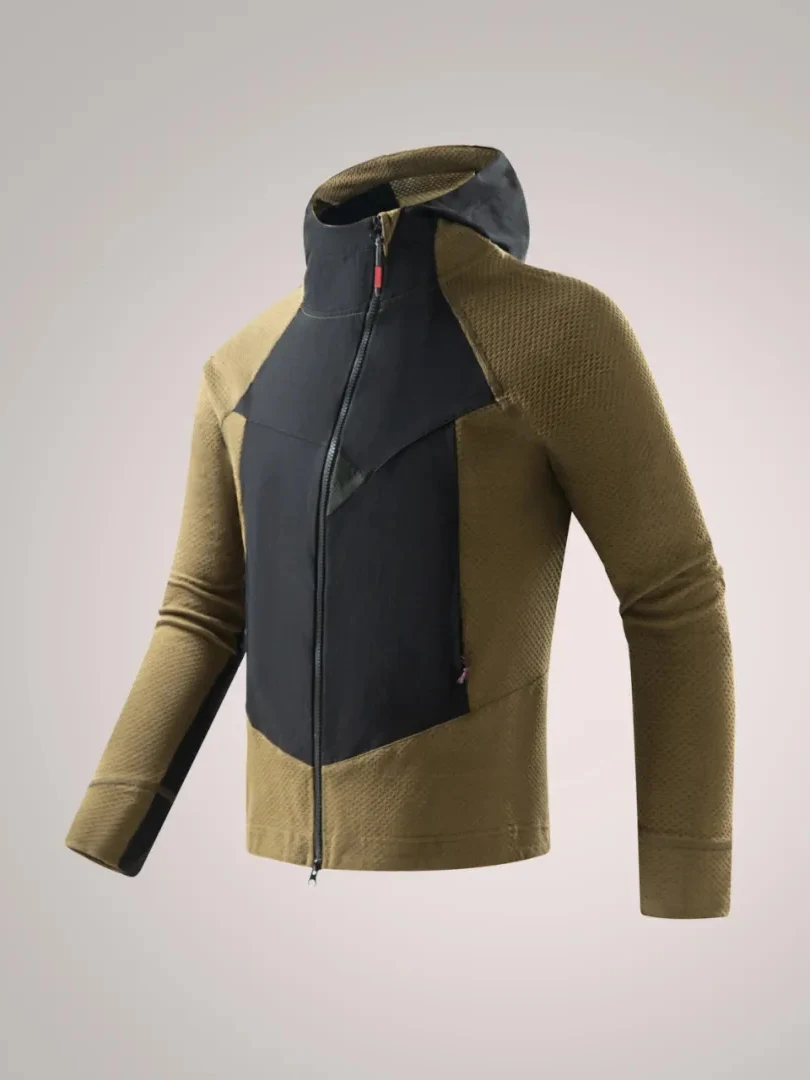 

Мужское длинное пальто с капюшоном Sli для скалолазания на открытом воздухе, весна-осень, одинаковое пальто для пары, подходит для Faion Urban Sle