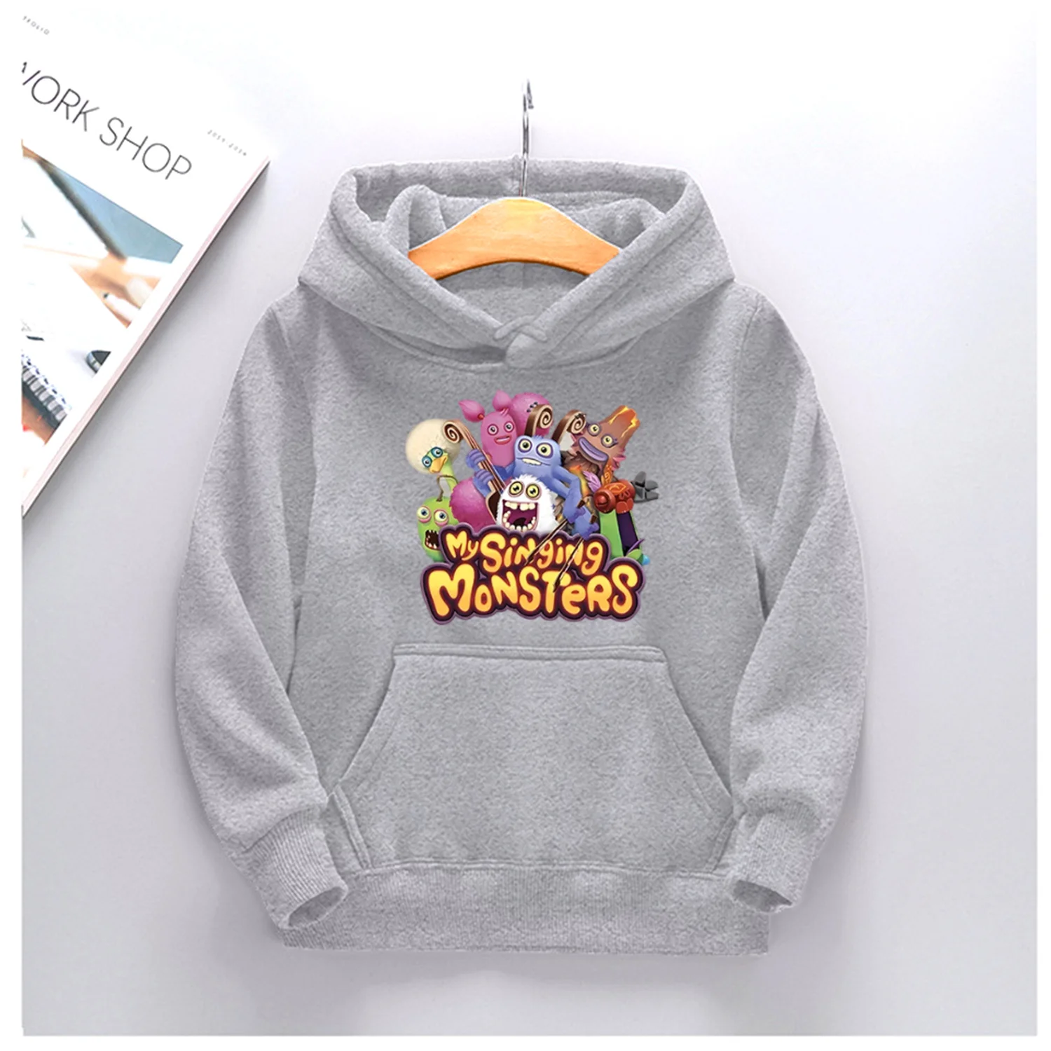 My Singing Monsters kids Hoodies Casual Fleece Sweatshirt anime hoodie y2k sudadera boys girls clothes Autumn Cartoon Hoodie