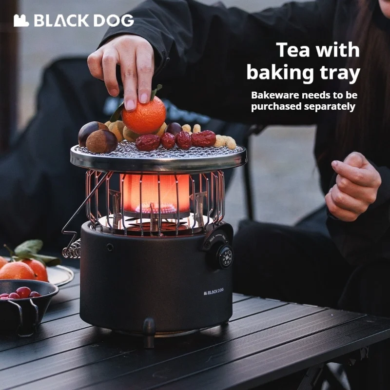 Naturehike BLACKDOG Gas Stove Outdoor 2480W High Power Winter Cooking Water Heater Stove Camping Hiking Picnic Burner Furnace