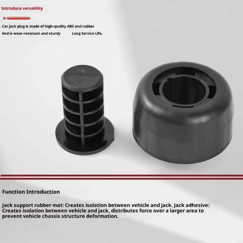 F1CF Car Jacks Point Jacking Lifting Support Pad Block Repair Tool Replace 6395830046