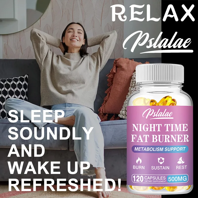 Night Time Fat Burner - Boost Metabolism, Suppress Appetite Diet,Healthy Weight Management