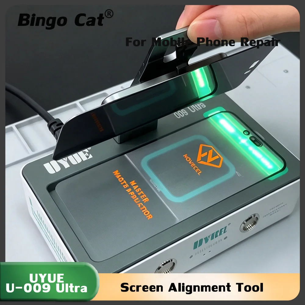 Update UYUE U-009 Ultra Screen Alignment Tool Universal Mold for Mobile Phone Screen OCA Glass Tempered Glass Laminate Machine