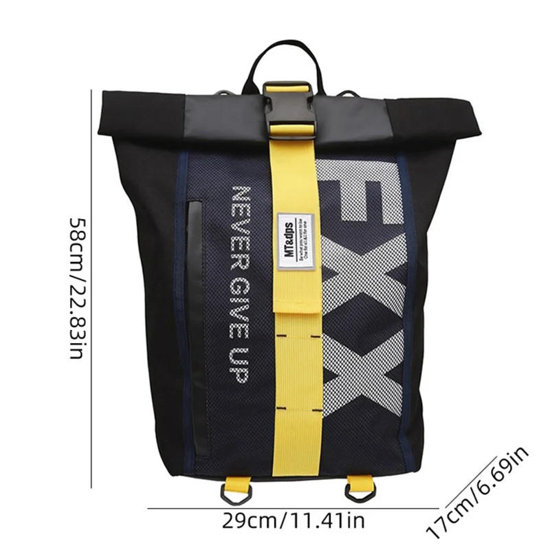 حقيبة ظهر للياقة البدنية في صالة الألعاب الرياضية بسعة كبيرة للسفر والتسلق والمشي لمسافات طويلة حقيبة كمبيوتر محمول للطلاب للتنقل في عطلة نهاية الأسبوع