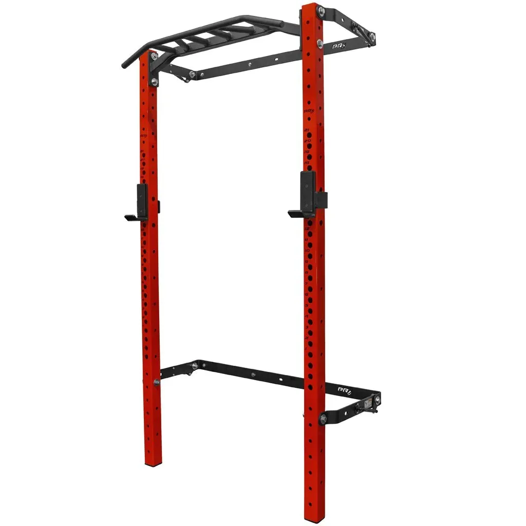 Home Gym Exercise Multi-Function Fitness Equipment Wall-Mounted Folding Power Squat Rack