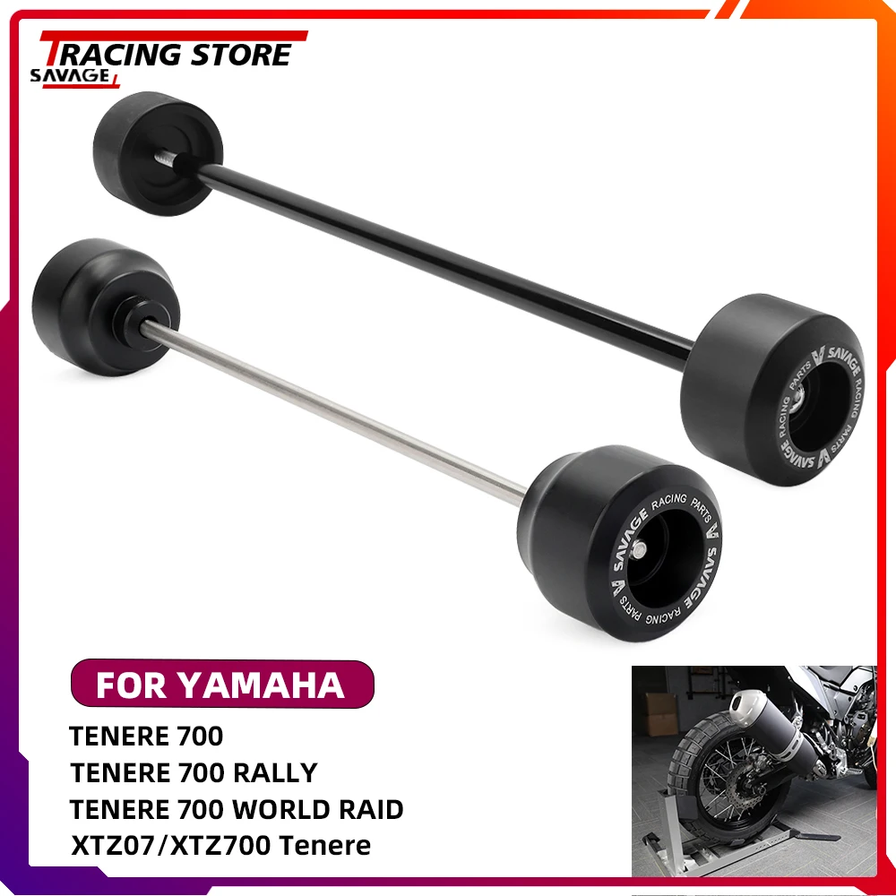 

Защита маятника слайдера колеса для Yamaha Tenere 700 Rally World Raid XTZ07/XTZ700 Tenere, слайдер вилки колеса, защита от падения