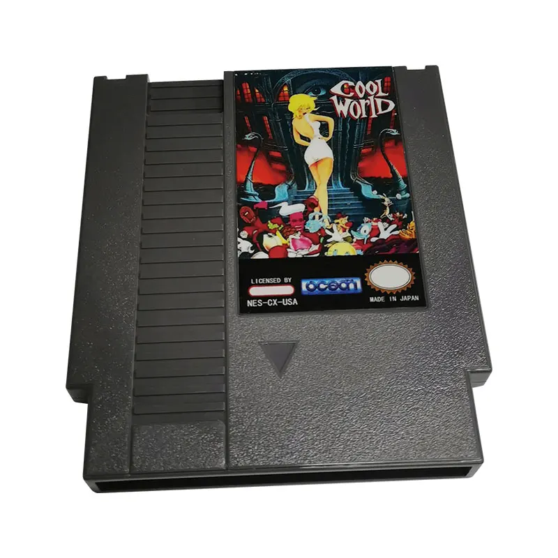 Cool World NES For PAL and USA Version Famicom Game Console - 8 Bit 72 Pin Vidoe Game Cartridge