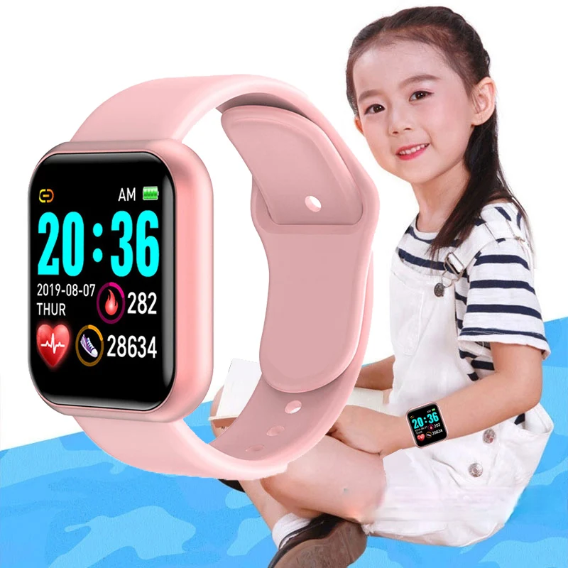 Connected Watch Child Wrist Kids Smart Watch Boy Girl Student Watches Electronic Clock Waterproof Fitness Tracker Smart-Watch