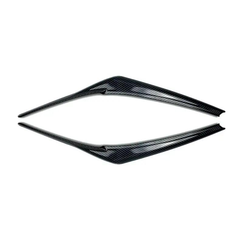 

A64P-Car Headlight Eyebrow Eye Lid Head Light Lamp Eyelids Cover Stcker Trim For Toyota Camry LE XLE SE XSE 2018-2021