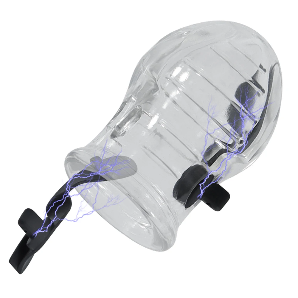 صدمة كهربائية القضيب مدلك الهزاز ألعاب مثيرة للرجال حشفة هزاز القضيب المدرب حلقة تأخير القذف القضيب هزاز