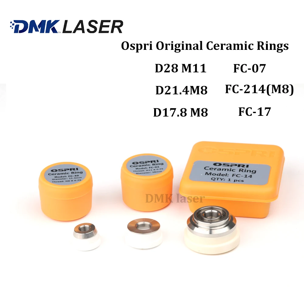 Original OSPRI Fiber Laser Ceramic Ring FC series with holder for Ospri cutting head