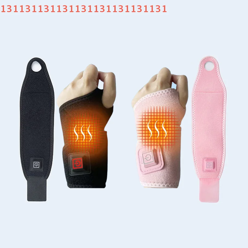 

Электрическая грелка на запястье, портативная, три уровня температуры, регулируемая подставка на запястье с подогревом для офиса