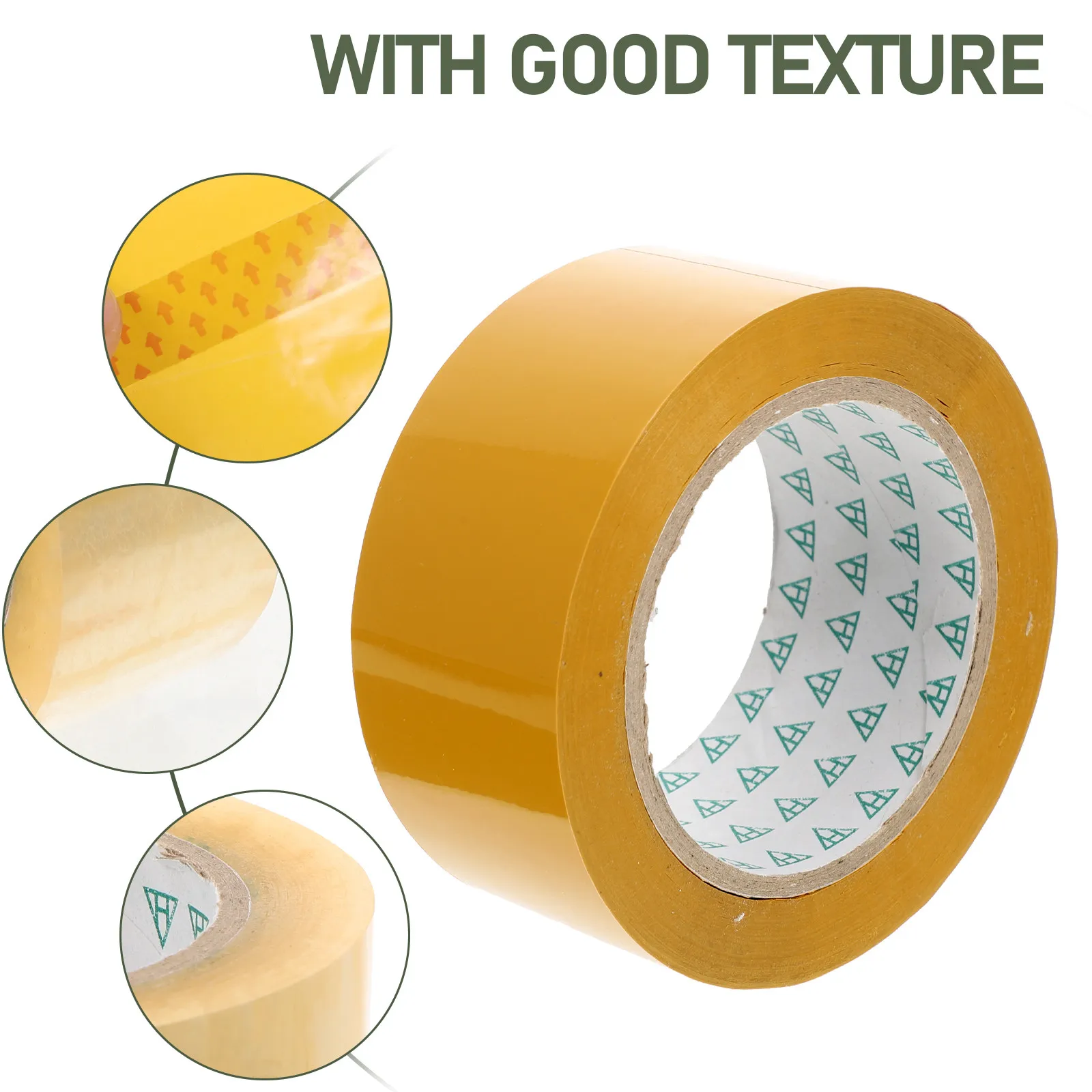 

2 рулона прозрачной упаковочной ленты BOPP, сверхпрочная уплотнительная лента для картонных коробок, для переезда, упаковки, бытового использования