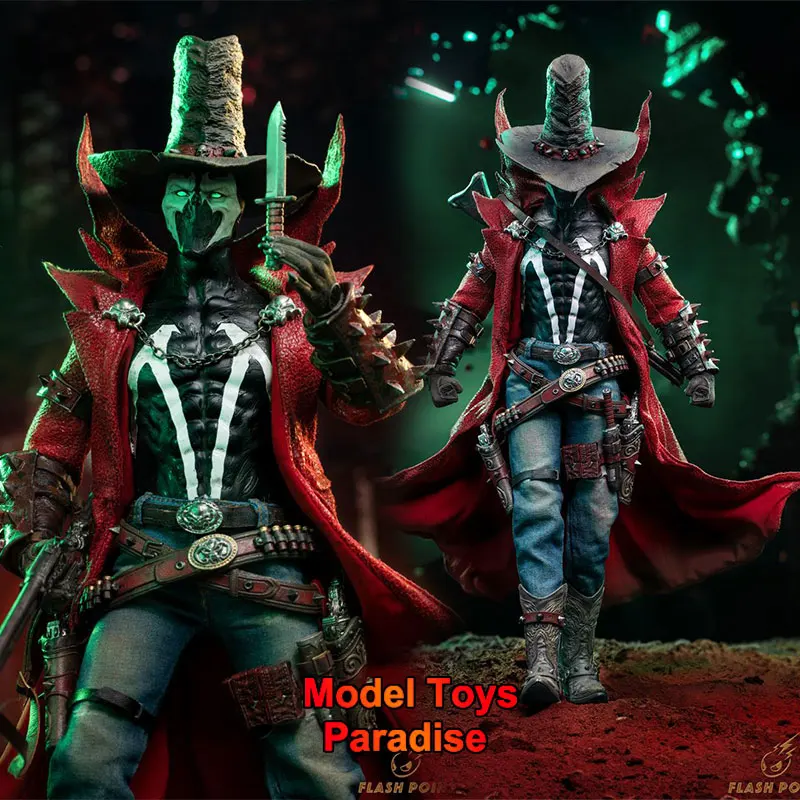 

FP-22172 1/6 Коллекционные игрушки Ковбойский адский командир Спаун Супергерой Солдат 12 дюймов Полный комплект Фигурка Модель Подарки