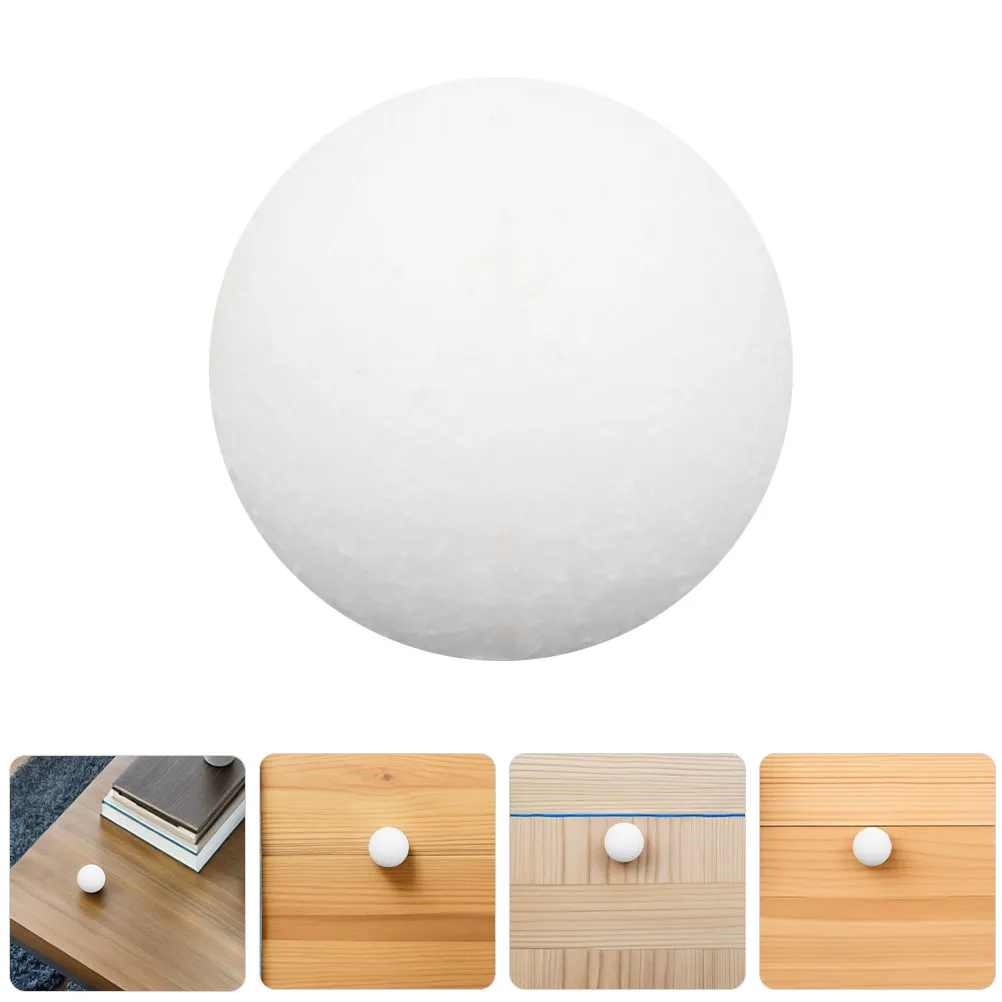 

6Pcs Tabletop Soccer Balls Standard Size 36Mm White Matte Foosball Balls Replacement Game Accessories for Recreation and
