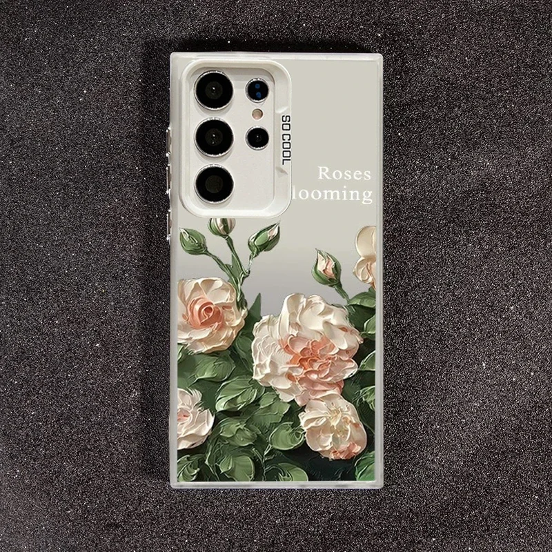 לפונדה Samsung גלקסיה s24 s23s 24 23 אולטרה Fe בתוספת note20 הערה 20 אולטרה s24אולטרה s23lult s23ke יוקרה טלפון חמוד כיסוי