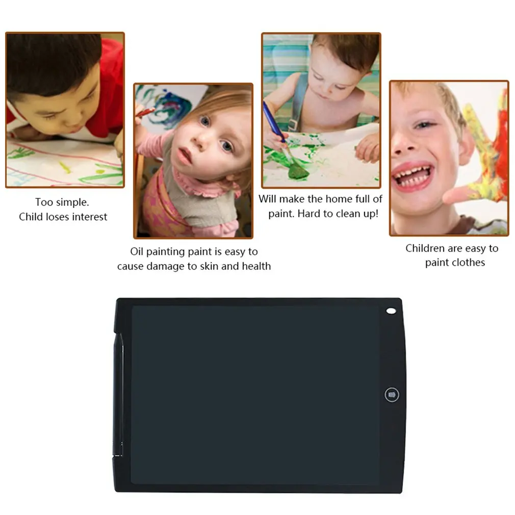 Imagem -03 - Polegada Lcd Escrita Tablet Digital Desenho Tablet Handwriting Pads Placa de Tablet Eletrônico Portátil Placa Ultra-fina 8.5