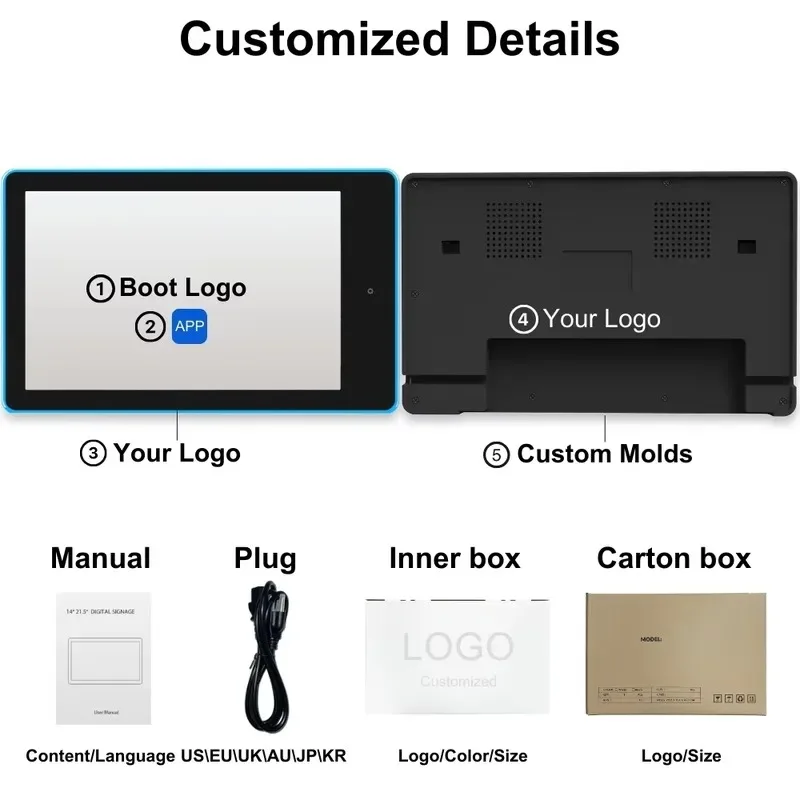 Hot Sale Wall Mount PoE 10.1
