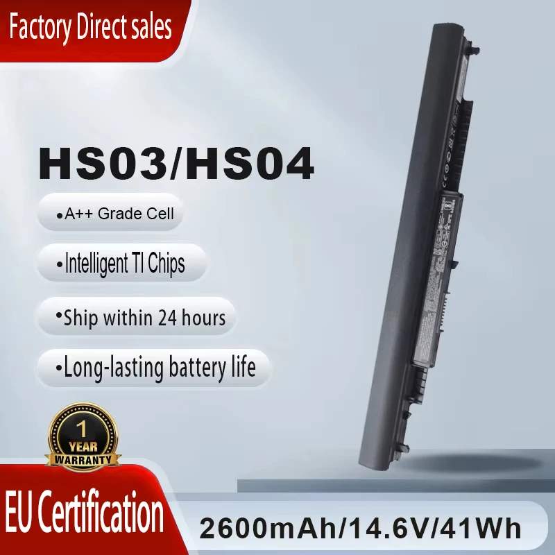 

DXT HS03 HS04 Laptop Battery For HP 240/245/246/250/255/256 G4 G5 Pavilion 14-AC/15-AC/17-X Series 807957-001 844197-850