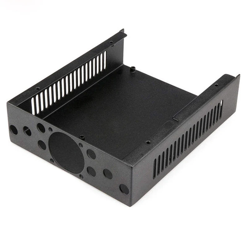 

Precision CNC Machined Aluminum Enclosure Custom Metal Precision Heat Dissipation Hole Enclosure