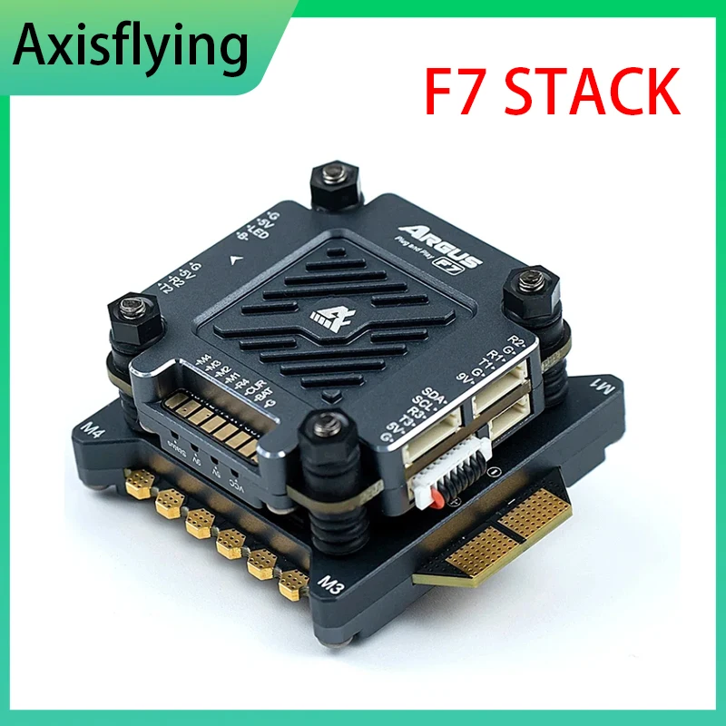 Axisflying Argus Pro 55A/ 65A & F7 STACK Dustproof Waterproof IP54 Support X8 16MB Black box M3-30.5*30.5mm FPV Drone