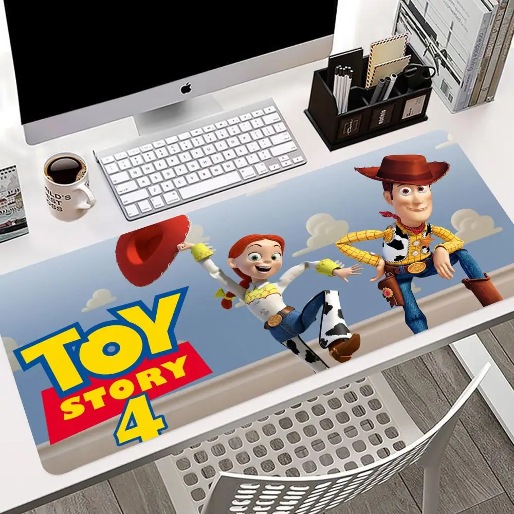 

Коврик для мыши Disney T-Toy Story, игровой коврик для мыши, скоростной Настольный коврик, игровые коврики для ноутбука, офисный ковер, аксессуары для стола