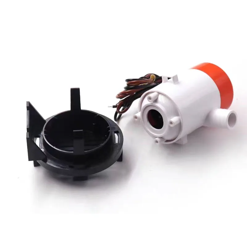 For 12V DC submersible pump fishing bait pump live fish tank circulation pump oxygen inlet pump ship