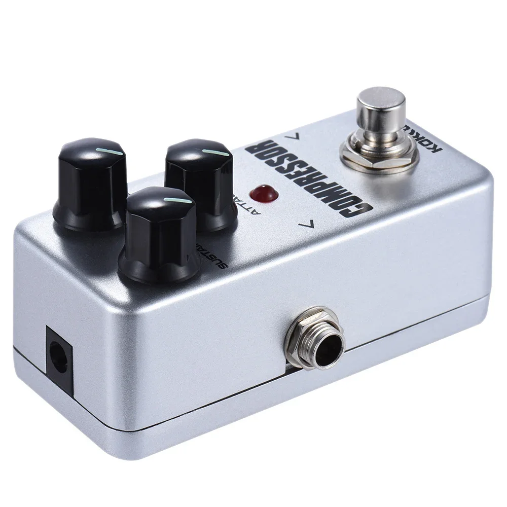 KOKKO FCP-2 COMPRESSOR Electric Guitar Effect Pedal Mini Guitarra Effect Pedal True Bypass Guitar Effector Powered by AC Adapter