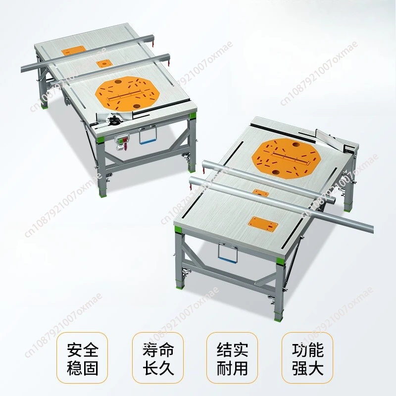 

Woodworking saw table Small decoration operation table Portable folding saw table