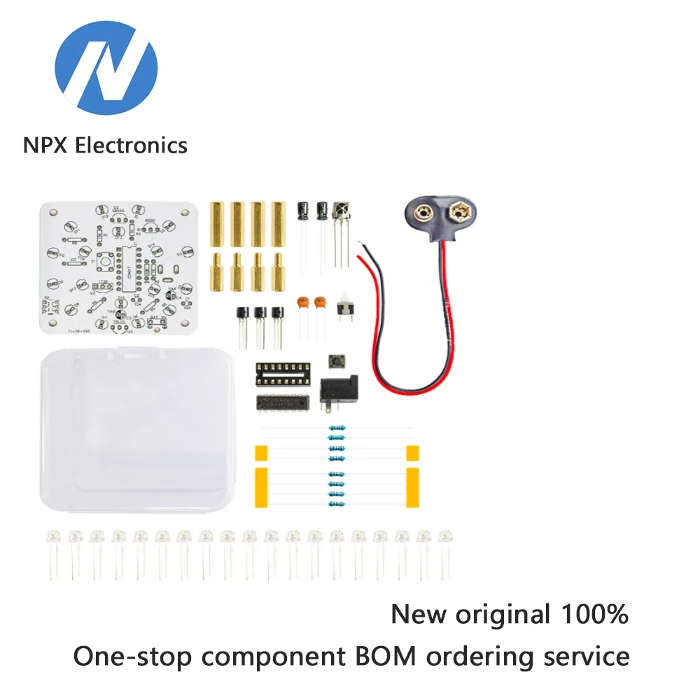 Infrared remote control night light kit fun electronic production LED light soldering assembly circuit board DIY parts
