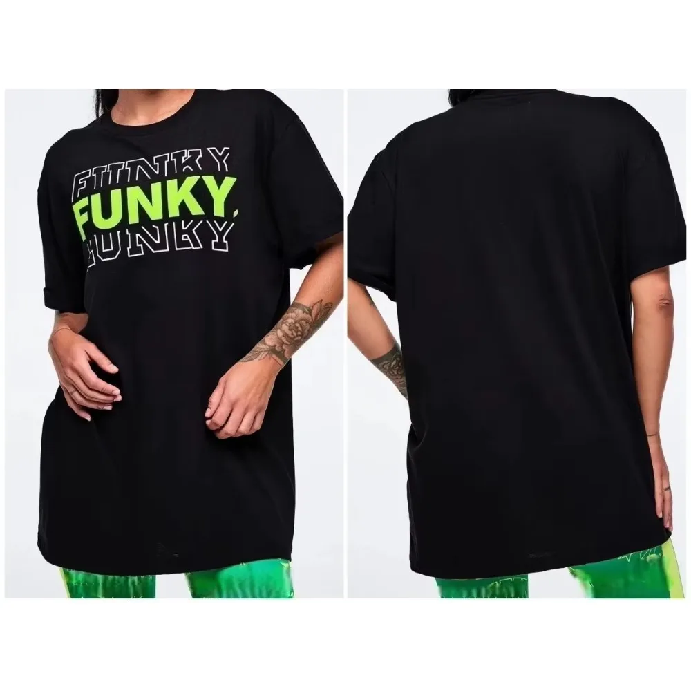 2026 New ABCDE Fitness Print T-shirt Loose Short Sleeve Tops Dance Running Sportswear Unisex Casual Streetwear Tee
