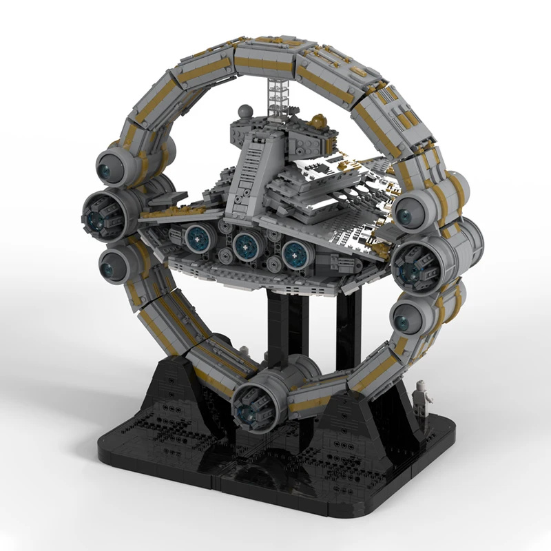 Moc The Eye Of Sion Incl Thrawn's Chimaera 75394 Imperial Star Destroyer Building Blocks Bricks Model Kids Toys Christmas Gifts