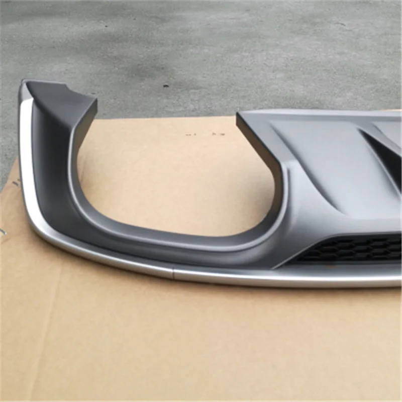 Auto Diffuser Rear Bumper Lip For Audi A5 S Line 2017 2018 2019 2020 Upgrade S5 Style Diffuse Exhasut Pipe Tip