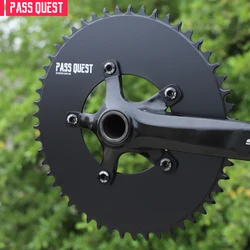 PASS QUEST 110BCD 5-Bolt Bicycle Chainring AERO Bicycle Sprocket for DA7950 UT6750 105 Tiagra4650 FSA 3D+ Gravel Folding Bike