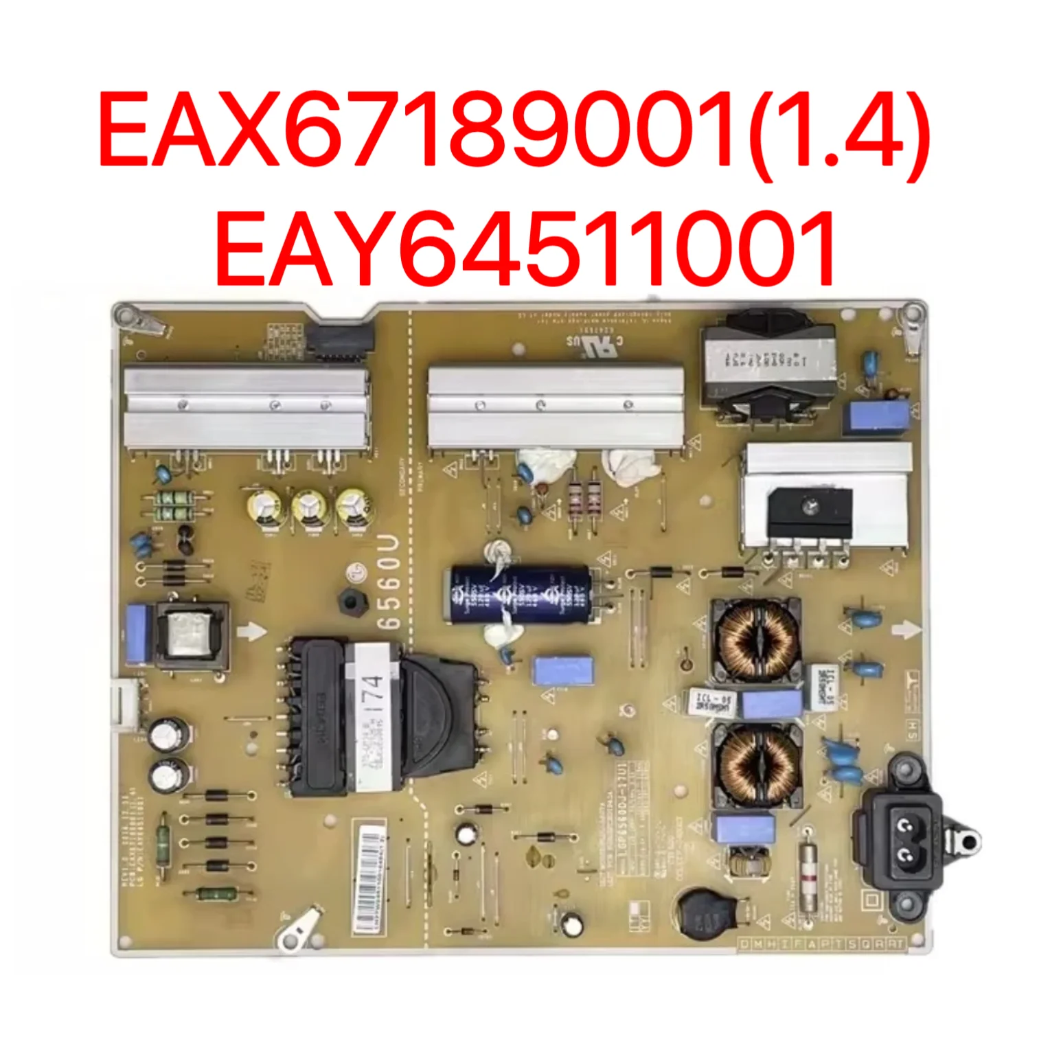 

65LG63CJ-CA Power board EAX67189001 LGP6560DJ-17U1 EAY64511001