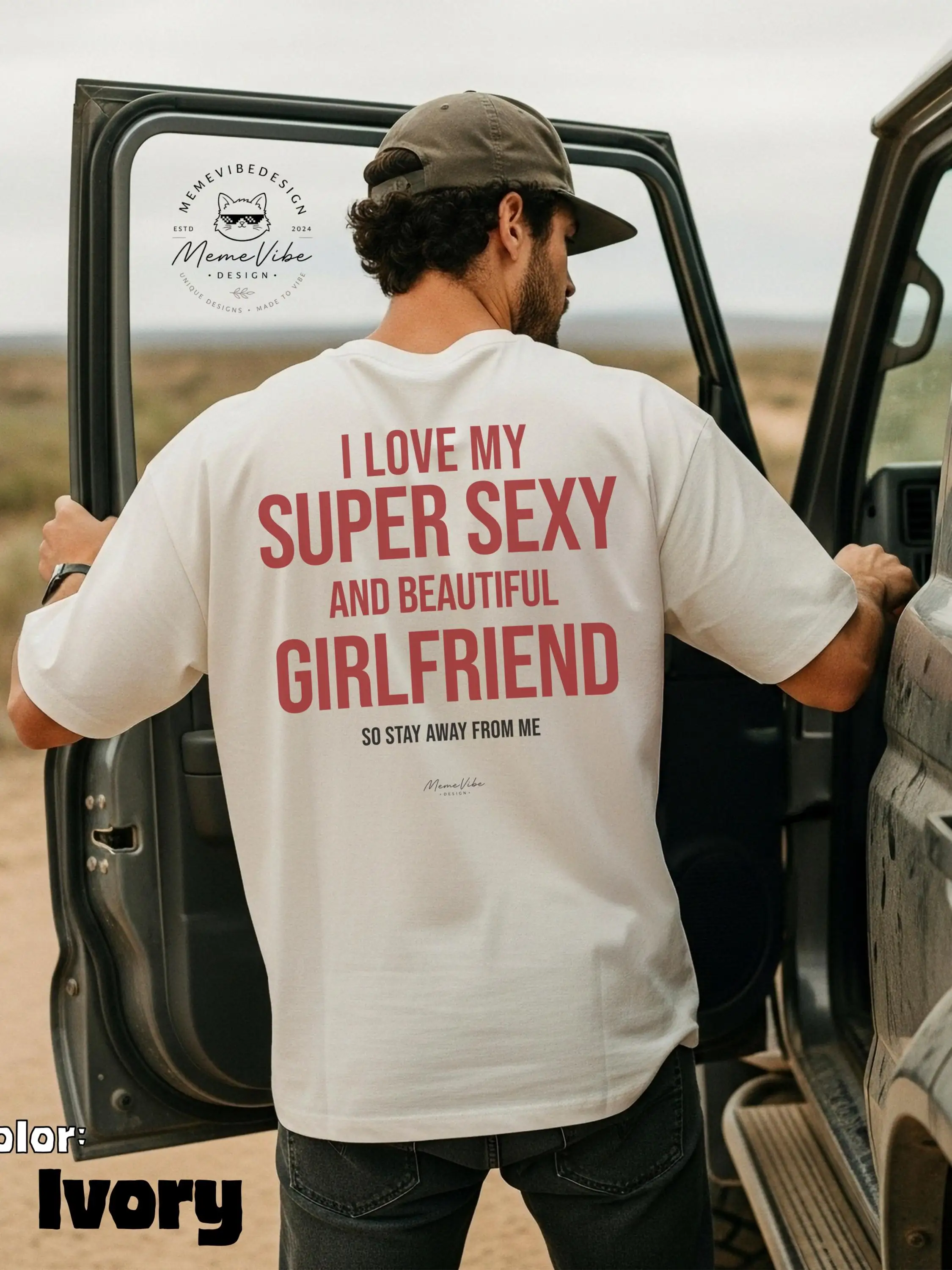 I Love My Girlfriend: Funny Boyfriend T-shirt | Relationship Humor Shirt Comfort Colors Hot Girlfriend Shirt Gift for Boyfriend