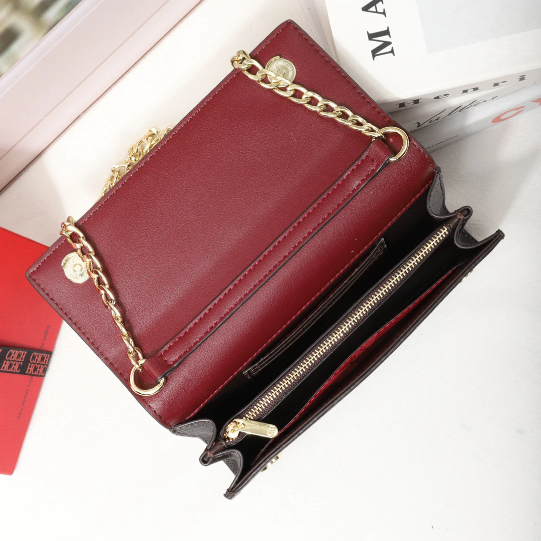 CHCH crossbody bag for women, small leather handbag for women, shoulder bag for dinner, clutch bag for women