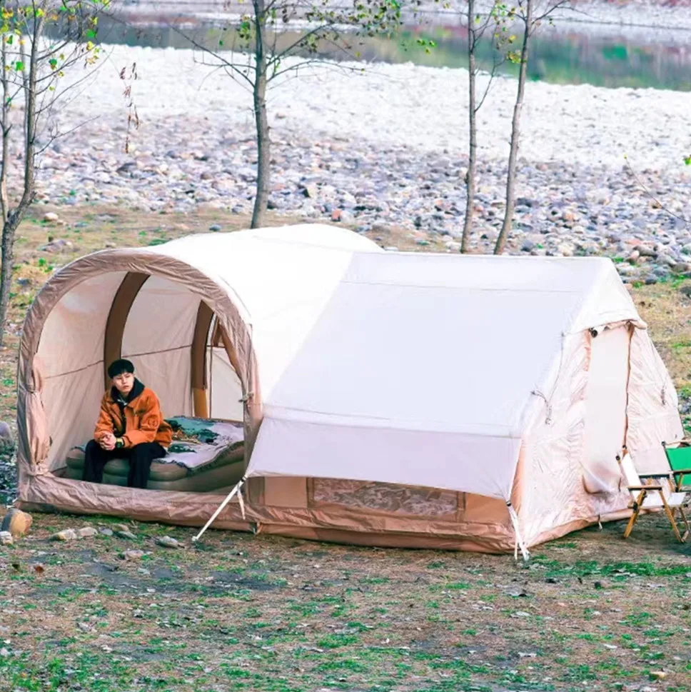 

Winter Air Inflatable Cabin House Outdoor Camping Tent