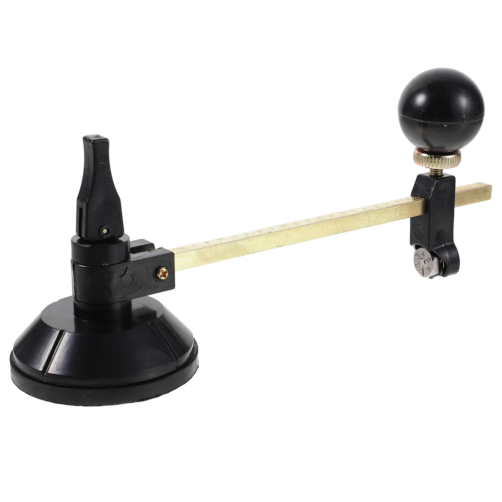 

Knife Circular Cutting Tool 300mm Diameter Clear Scale Accurate Plan Metal Alloy Durable Glass Circle Compass Type Glass