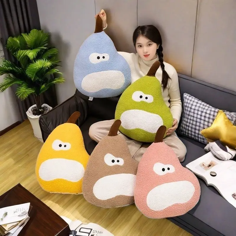 Cute Pear Doll Big Duck Pear Pillow Sofa Cushion Birthday Gift