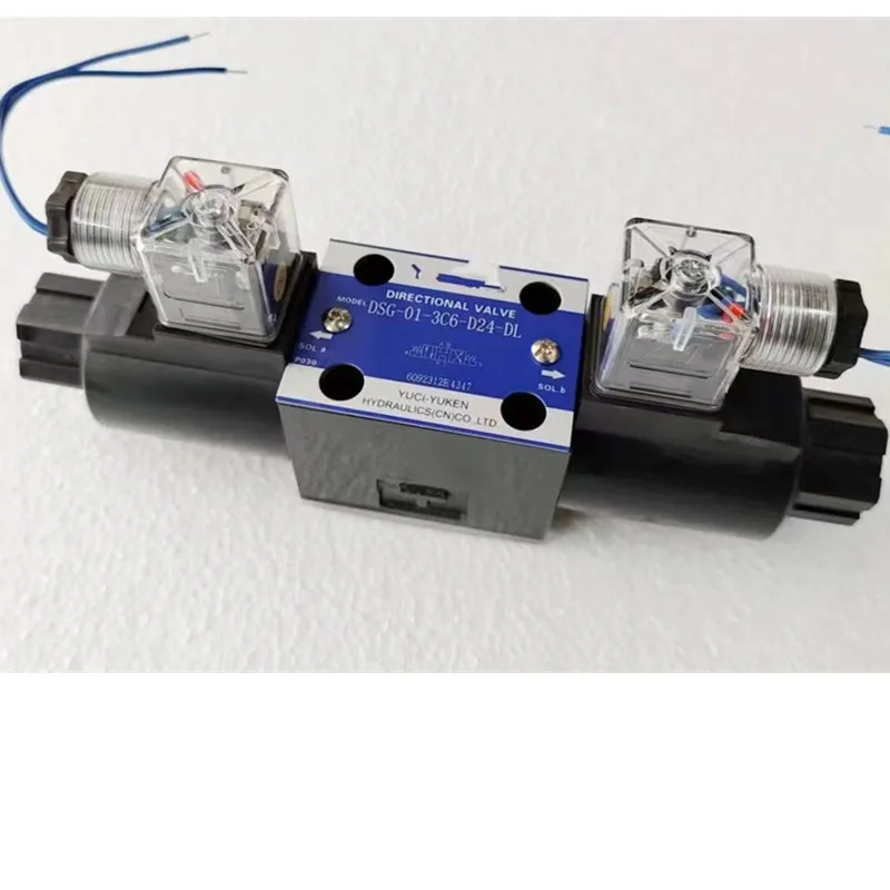 

Yuken hydraulic valve DSG-01-3C6-D24-N1-50 DSG-03-3C6-24V DSG-03-3C2-24V DSG-03-2B2-24V Electromagnetic directional valve