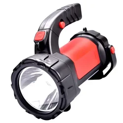 Hard light multiple portable flashlight rechargeable ourtdoor searchlight USB charging fishing light home immergency light